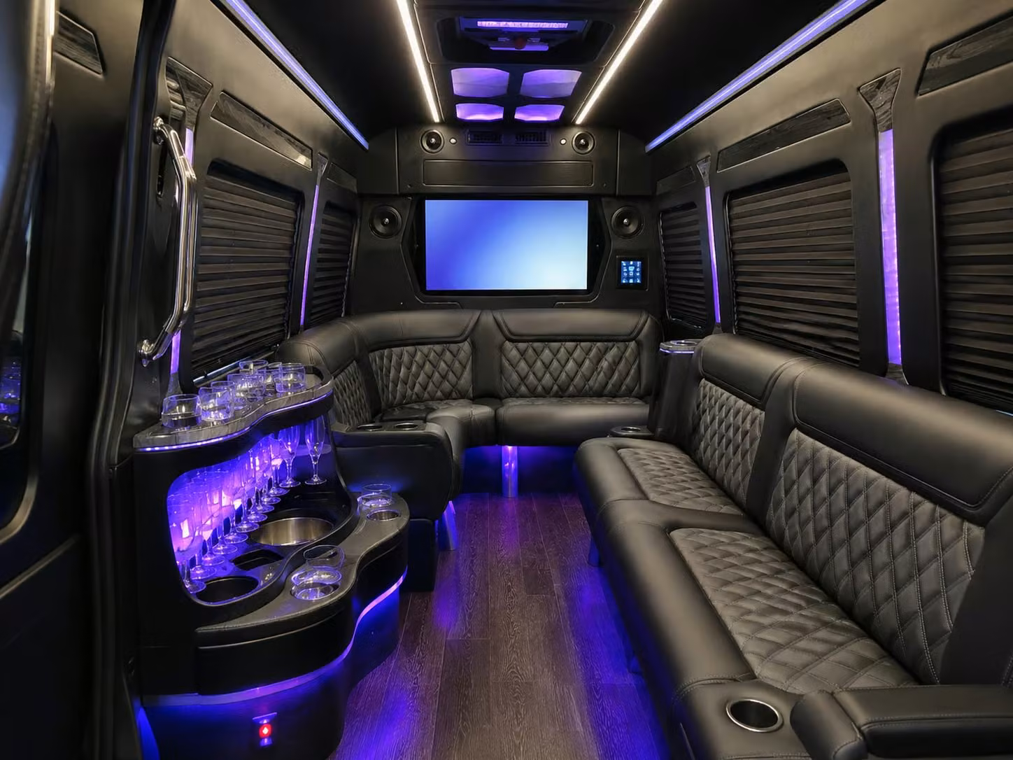 sprinter limousine inside
